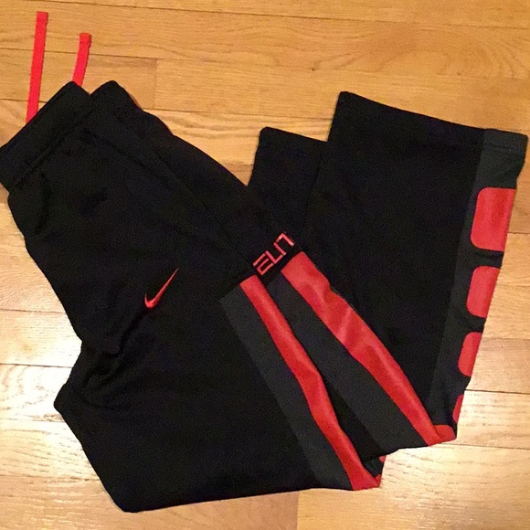 Boys Nike Elite Therma Fit Pants Sz Lg 